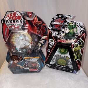 Bakugan Battle Brawler HAOS NILLIOUS Bakucores & Special Attack Mantid NEW